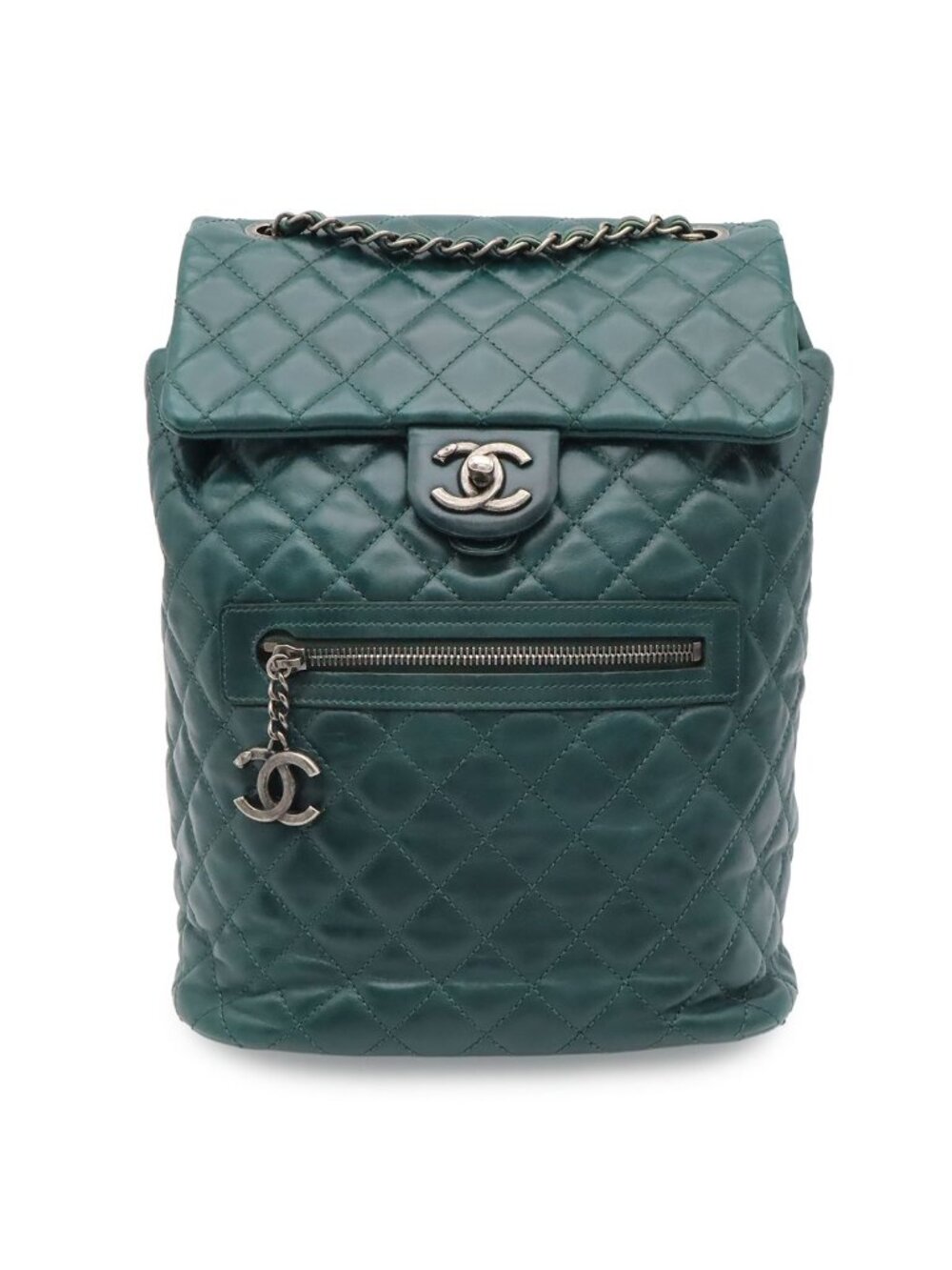 Chanel Quilted CC Logo Backpack Paris Salzburg Metiers D'art Collection Leather